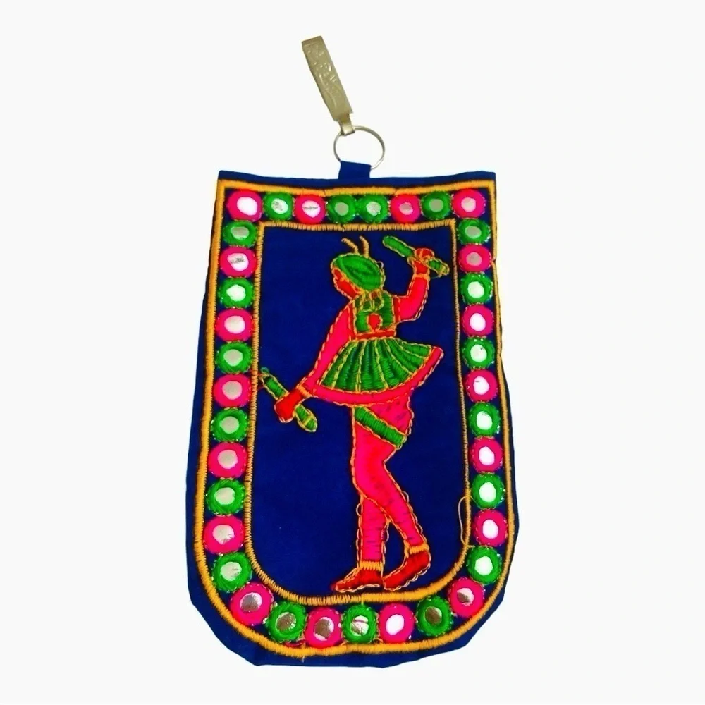 Fancy Handmade Traditional Design Phone and money Case